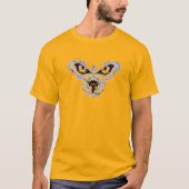 目の荒れた犬 Tシャツ (正面)
