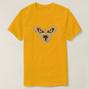 目の荒れた犬 Tシャツ