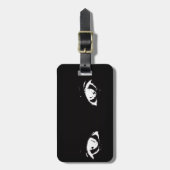 目の荷物の札 ラゲッジタグ (正面縦)