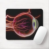 目の血管の側面図 マウスパッド (マウス)