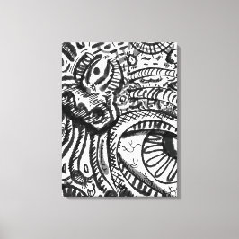 目の表示 キャンバスプリント