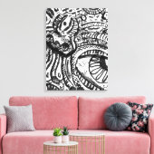 目の表示 キャンバスプリント (インサイチュ (リビング))