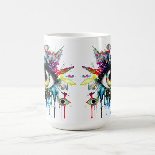 目の表示 モーフィングマグカップ (中央)