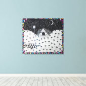 目の見える者はみな キャンバスプリント (インサイチュ (ウッドフロア))