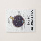 (目の解剖学の)ユーモアの私を突かないで下さい ジグソーパズル (横)