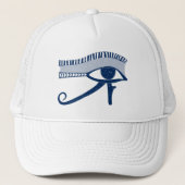 目の記号(青) キャップ (正面)