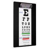 目の試験標板 クリップボード (右)