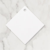 目の赤ちゃんシャワーのりんご フェイバータグ (裏面)