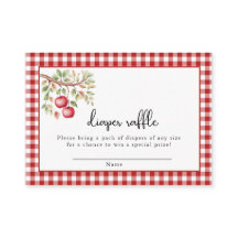 目の赤ちゃんシャワーのリンゴ