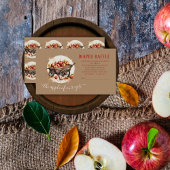 目の赤ちゃんシャワーのリンゴ エンクロージャーカード