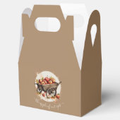 目の赤ちゃんシャワーのリンゴ フェイバーボックス (オープン)