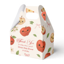 目の赤ちゃんシャワーのリンゴ