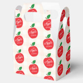 目の赤ちゃんシャワーのリンゴ フェイバーボックス (オープン)