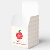 目の赤ちゃんシャワーのリンゴ フェイバーボックス (オープン)