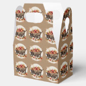 目の赤ちゃんシャワーのリンゴ フェイバーボックス (オープン)