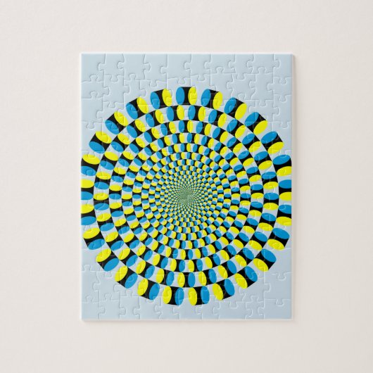 目の錯覚のジグソーパズル ジグソーパズル (縦)
