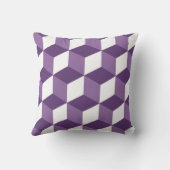 目の錯覚の幾何学の枕 クッション (裏面)