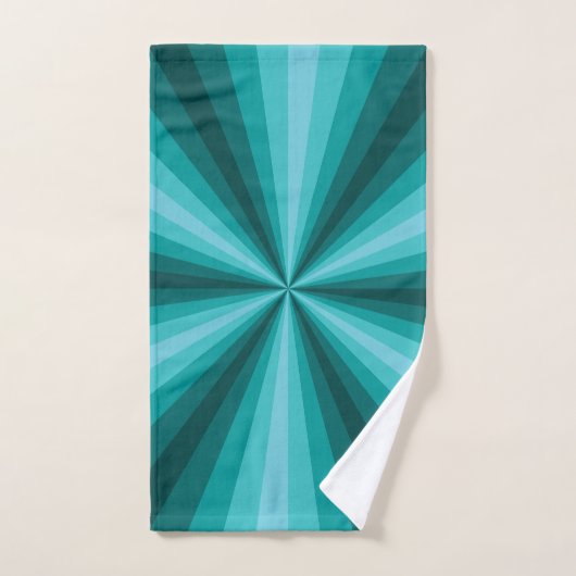 目の錯覚の水の浴室タオルセット バスタオルセット (ハンドタオル)