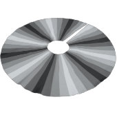 目の錯覚の黒の木のスカート ブラッシュドポリエステルツリースカート (アングル)