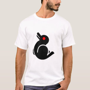 目の錯覚-鳥かウサギか。 Tシャツ