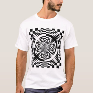 目の錯覚 Tシャツ