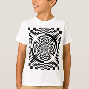目の錯覚 Tシャツ