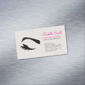 目の長いlashesラッシュエクステンションブランディング マグネット名刺 (インサイチュ)