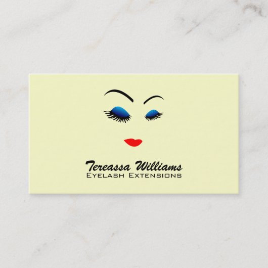 目の鞭延長名刺 名刺 (正面)