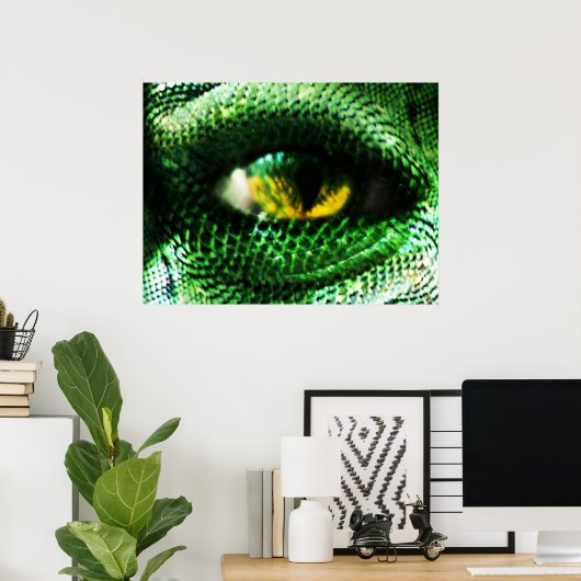 目の… ? ポスター (ホームオフィス)