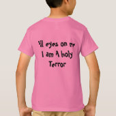 目のTシャツ Tシャツ (裏面)