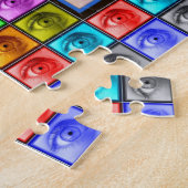 目はすべてが困惑するのを見ます ジグソーパズル (側面)