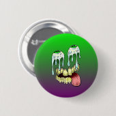 目はボタンを持ち上げます 缶バッジ (正面&裏面)