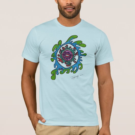 目は会います Tシャツ (正面)