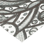 目は白黒目会います ショートテーブルランナー (コーナー)