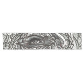 目は白黒目会います ショートテーブルランナー (横)