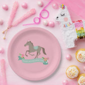 目まいがするおもしろい第2誕生日 ペーパープレート (パーティー)