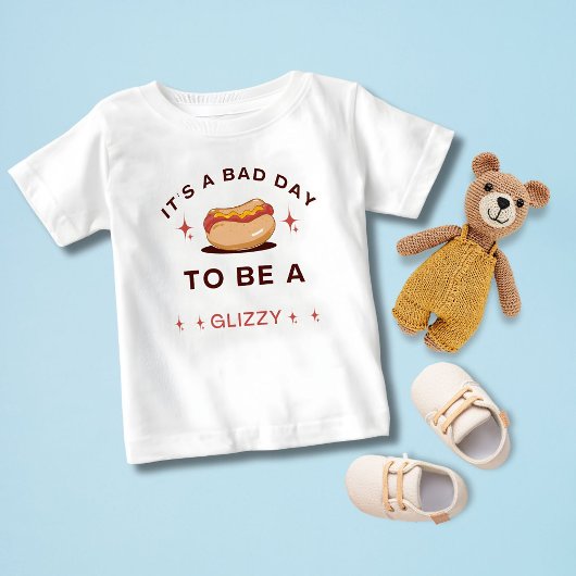 目まいがするようなホットドッグになっては悪い日だ ベビーTシャツ