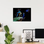 目まいがする生き物 ポスター (ホームオフィス)