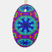 目まぐるしい卵Ornament.2 セラミックオーナメント (左)