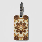 目まぐるしい鉄球棒のウミガメの荷物のラベル ラゲッジタグ (正面縦)