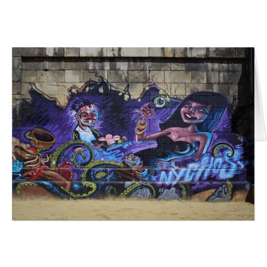 目をフォークに (正面横)