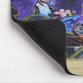 目をフォークに マウスパッド (コーナー)