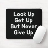 目を上げても起きない与えだ マウスパッド (マウス)