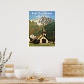 目を上げて丘へ上げる ポスター (キッチン)