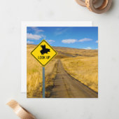 目を上げる ノートカード (正面/裏面インサイチュ)