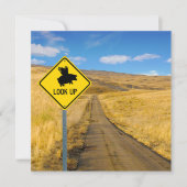 目を上げる ノートカード (正面)