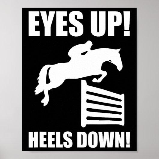 目を上げる ポスター (正面)