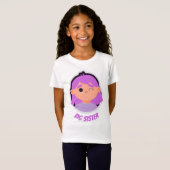 目を丸くした姉 Tシャツ (正面フル)