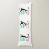 目を丸くして帆と帆を張る ボディピロー (正面縦)