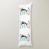 目を丸くして帆と帆を張る ボディピロー (裏面 (縦))